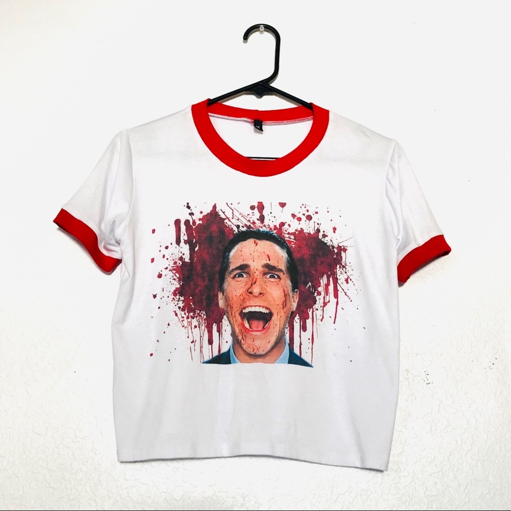 American Psycho Ringer Tee